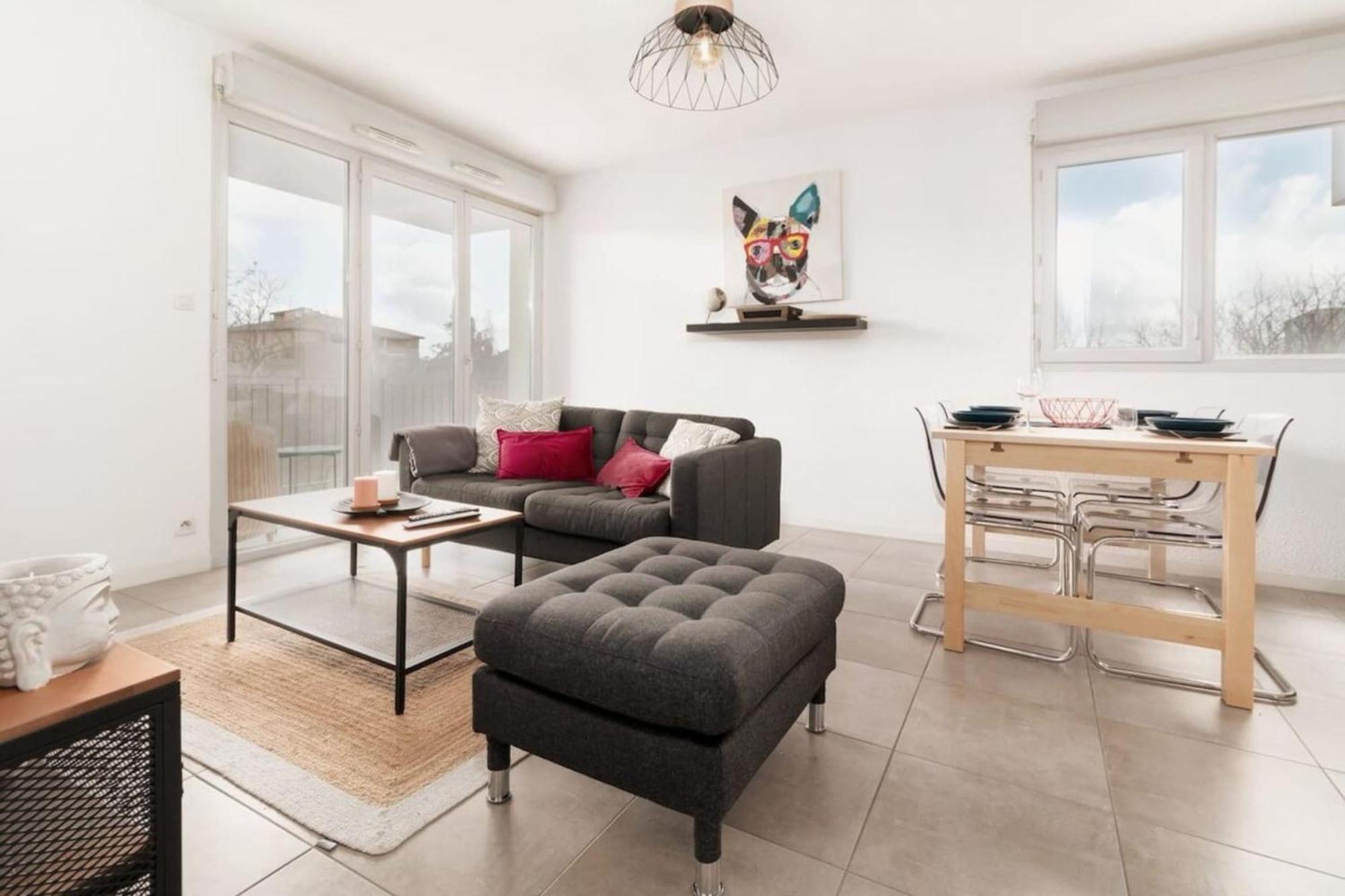 Ferienwohnung Daurade Balcon Parking Free - Bus Proche Centre Toulouse Exterior foto